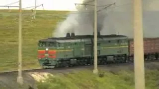 2ТЭ10М-0869 (Хановей) / 2TE10M-0869 (RZD, Khanovey)