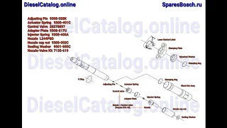 R04501D Injector Common Rail DELPHI (SSANGYONG)