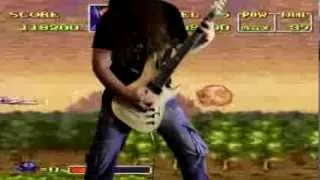 U.N. Squadron - Forest Fortress on guitar
