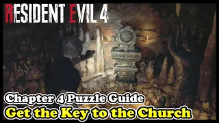 Get the Key to the Church Puzzle Guide in Resident Evil 4 Remake