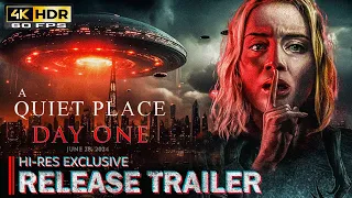 A QUIET PLACE: DAY ONE - Full Trailer (4K HDR) 2024