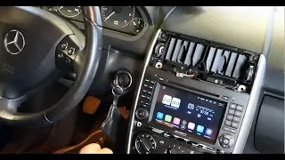 Pumpkin Autoradio Android 8.0 für Mercedes Benz W169 Unboxing und einbau