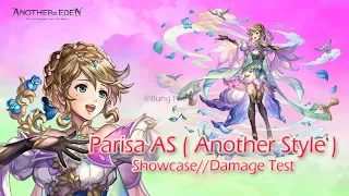Another Eden - Showcase / Damage Test Parisa Another Style (AS) Class Polyhymniā.