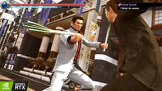 Yakuza Kiwami 2 PC - Funny Enemy Takedown Gameplay | RTX 3080 [4K]