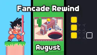 Fancade Rewind: August 2020
