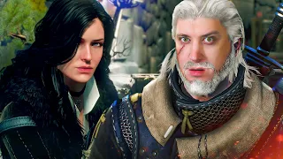 Witcher 3 - ПЕРВЫЙ РАЗ!  Бегаю за Йеннифер  #13