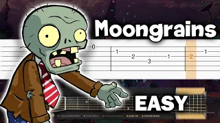 Plants vs Zombies - Moongrains (Night Stage) - Guitar tutorial (TAB)