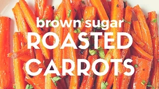 Brown Sugar Roasted Carrots Recipe