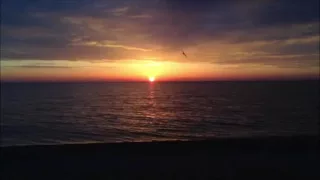 Рассвет Каспийское море Dawn of the Caspian Sea