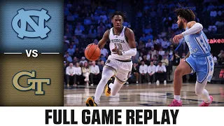 North Carolina vs. Georgia Tech Full Game Replay | 2023-24 ACC Men’s Basketball