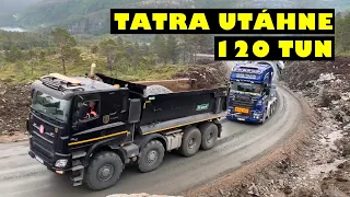 TATRA PHOENIX utáhne v Norsku 120 tun!!!