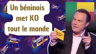 Un beninois  met K.O. tous ses challengers à "Question pour un champion"