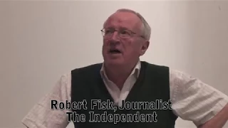 Robert Fisk, The Independent, speaks at University of Ottawa (2009)