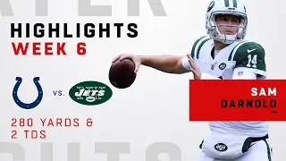 Sam Darnold's Big Day w/ 280 Yards & 2 TDs vs. Colts