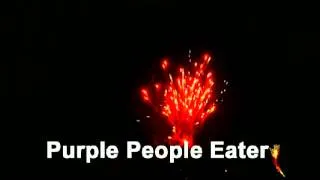 Purple People Eater  - Aerial Repeater - Jabs Fireworks