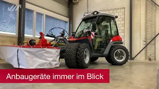 Aebi Terratrac Highlights, perfekte Rundumsicht