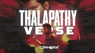 THALAPATHY VERSE | CipherX TV | Thalapathy Vijay BGMs