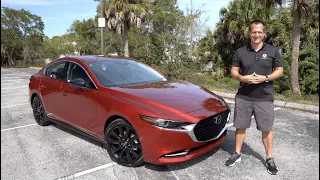 Is the 2021 Mazda 3 Turbo a better AWD sport sedan than a Subaru WRX?