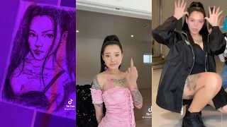 BELLA POARCH BUILD A  B*TCH CHALLENGE  TikTok Compilation