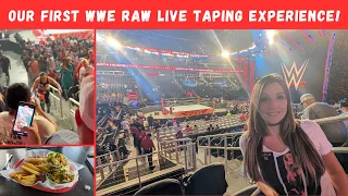 Our First WWE Raw Live Taping Experience! *No Ads*