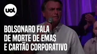 Bolsonaro: 'Estou sendo acusado de assassinar emas por obesidade'