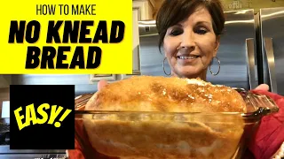 How to make NO KNEAD HOMEMADE BREAD