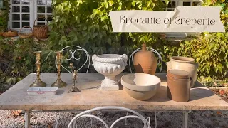 Come with us to a unique brocante experience in Montrejeau, France 🍽️