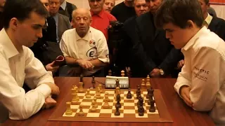Boris Savchenko - Magnus Carlsen chess blitz