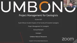 Project Management for Geologists (SAS-SEG x BTG)