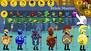 NEW ROUTE UPGRADE THE EVOLUTION OF ALL MIGHTY SPEARTON | STICK WAR LEGACY | STICK MASTER