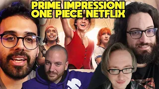 PRIME IMPRESSIONI LIVE ACTION ONE PIECE con DARIO MOCCIA, VICTOR, ROB e NANNI