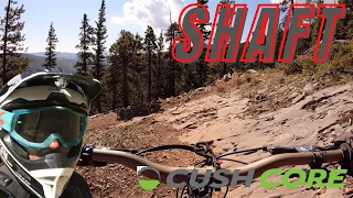 Is Cushcore Worth It? I rode this whole trail on a flat tire | S.H.A.F.T. | Moose Mountain