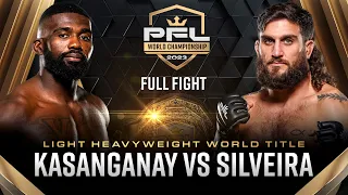 Impa Kasanganay vs Josh Silveira (Light Heavyweight Title Bout) | 2023 PFL Championship