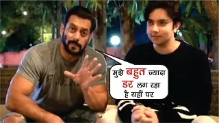 Salman SCARED Of Going Out, MISSES His Father With Sohail Khan's Son Nirvaan | Salman Khan & Nirvaan