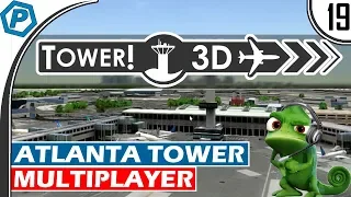 Tower3D Pro | Multiplayer Air Traffic Control Simulator | Atlanta | KATL | Tower Mode | #19
