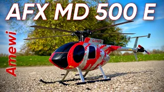 Amewi AFX-MD500E | Hughes 5000E RC Scale entry-level helicopter with 5-blade head