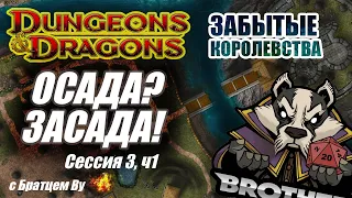 D&D Забытые королевства. Осада? Засада! Сессия 3. Ч.1