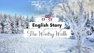 ADVANCED ENGLISH STORY ❄️ A Wintry Walk 🧊 C1 - C2 | Level 7 - 8 | English Listening Practice