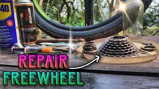 How To Repair Freewheel Service | Fix Wobbling Problem | Spin Both Way | Overhaul #mtb @about_MTB
