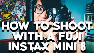 HOW TO SHOOT WITH A FUJIFILM INSTAX MINI 8 | Featuring Amy of Crafty Invasion