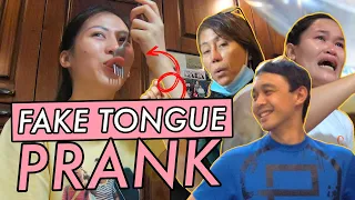 Tongue Prank by Alex Gonzaga