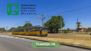 Rotterdams Openbaar Vervoer Museum, Tramlijn 10 Rondrit Rotterdam.