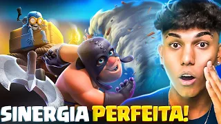 PASSA NADA! O DECK COM A DEFESA MAIS ROUBADA DA ATUALIDADE DO CLASH ROYALE!