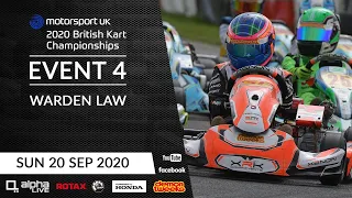 2020 British Kart Championships - Rotax Round 2 and Honda Round 2 - LIVE from Warden Law