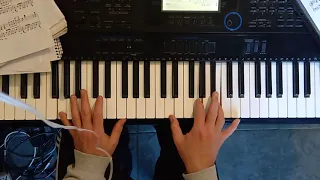 CÓMO TOCAR BALADAS ARPEGIADAS Y ARMONIZAR MELODÍAS CON ACORDES E INVERSIONES  #piano #tutorial