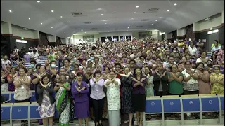 Fijian Minister for Education officiates at the International Women's Day for Women in School