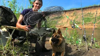 Summer fishing. We got fish!