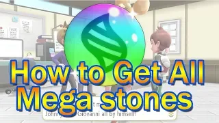 How To Get All Mega Stones -  Pokémon: Let's Go, Pikachu! & Eevee