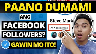 PAANO DUMAMI ANG FOLLOWERS SA FACEBOOK? HOW TO INCREASE FACEBOOK FOLLOWERS 2023?