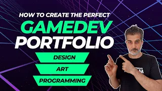 How to make a portfolio for game jobs |  Game designer, Game programmer, Game Artist Portfolio